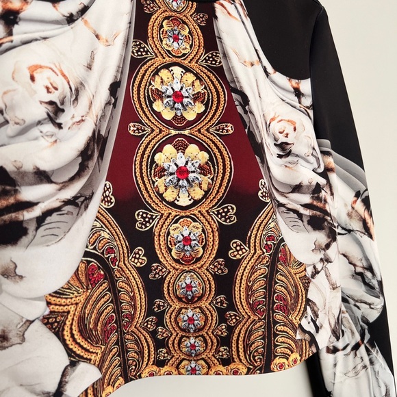 CLOVER CANYON 2-Piece Thick Sculpting Neoprene Matador Coord Skirt Set - Picture 13 of 14